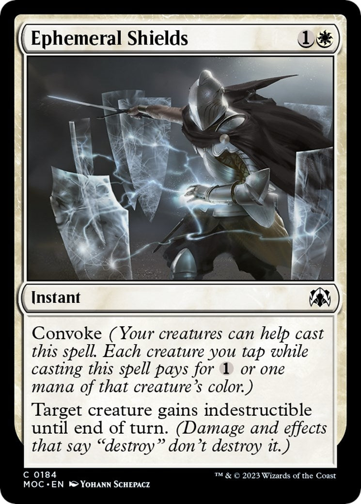 Ephemeral Shields (184) [MOC] - MTG Single