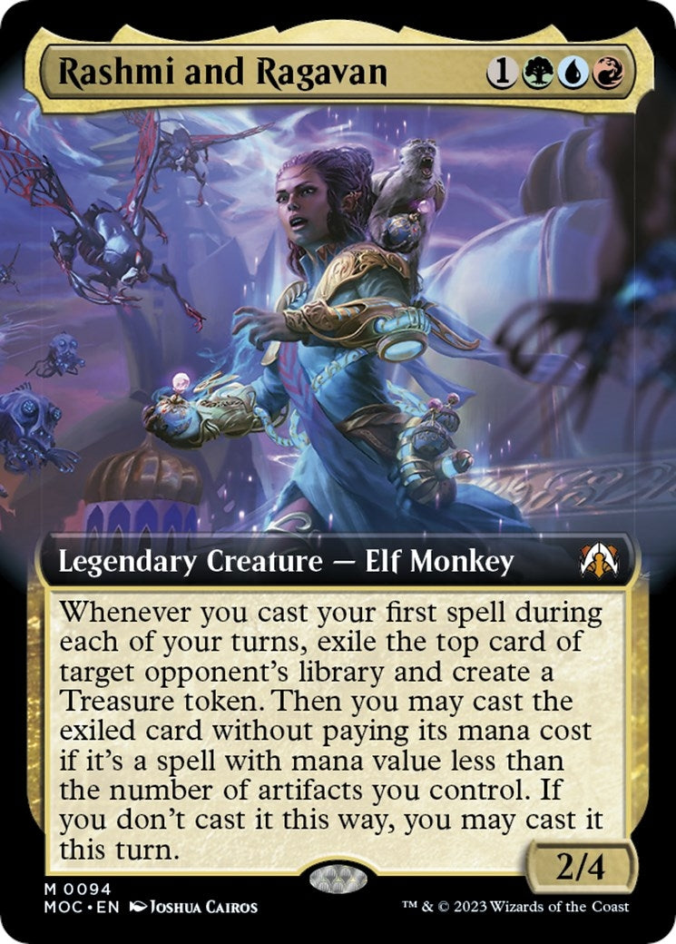 Rashmi and Ragavan (Extended Art) (94) [MOC] - MTG Single