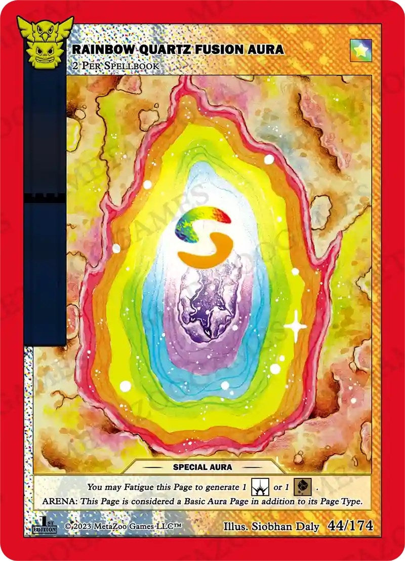 Rainbow Quartz Fusion Aura (44) (NATFE) - MetaZoo Single