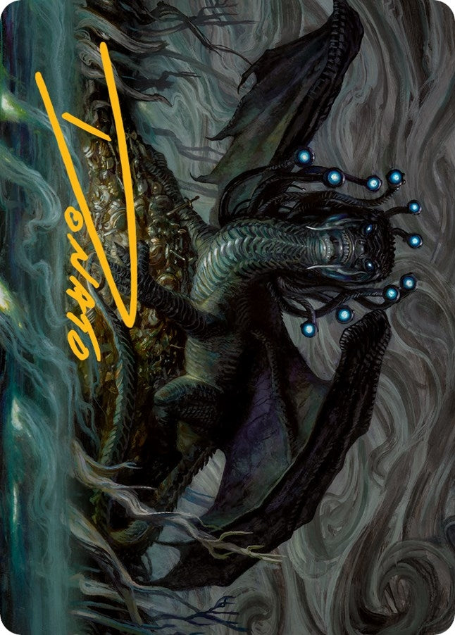 Oculus Whelp Art Card (Gold-Stamped Signature) (15) [ASMOM] - MTG Single