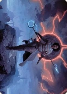 Rona Herald of Invasion Art Card (16) [ASMOM] - MTG Single