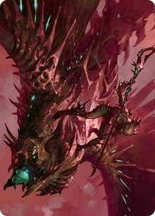 Skyclave Invader Art Card (18) [ASMOM] - MTG Single