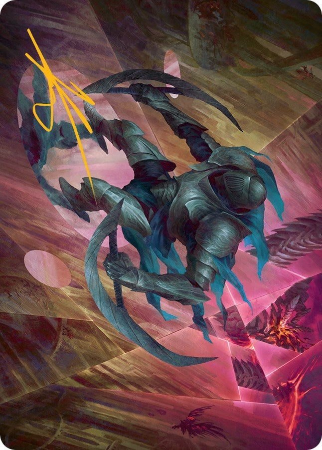Xerex Strobe-Knight Art Card(Gold-Stamped Signature) (20) [ASMOM] - MTG Single