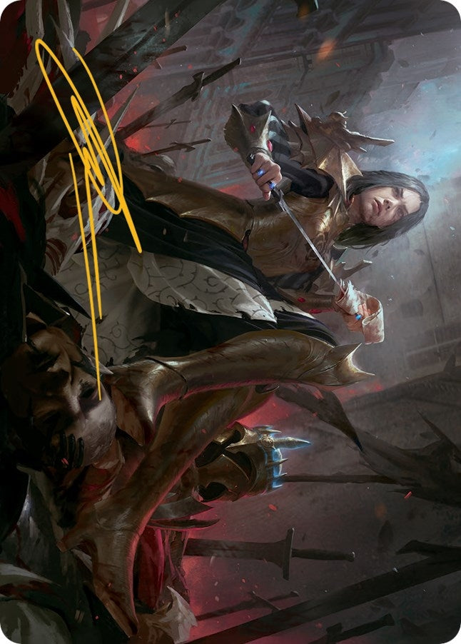 Marchesa Resolute Monarch Art Card (25/81) (Gold-Stamped Signature) (25) [ASMOM] - MTG Single