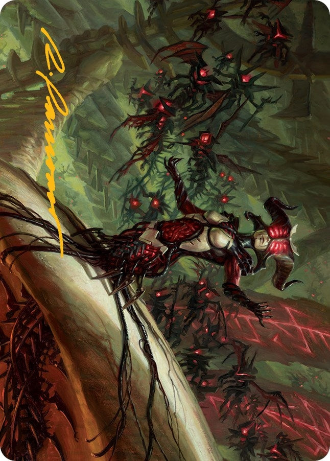Sheoldred Art Card (Gold-Stamped Signature) (28) [ASMOM] - MTG Single
