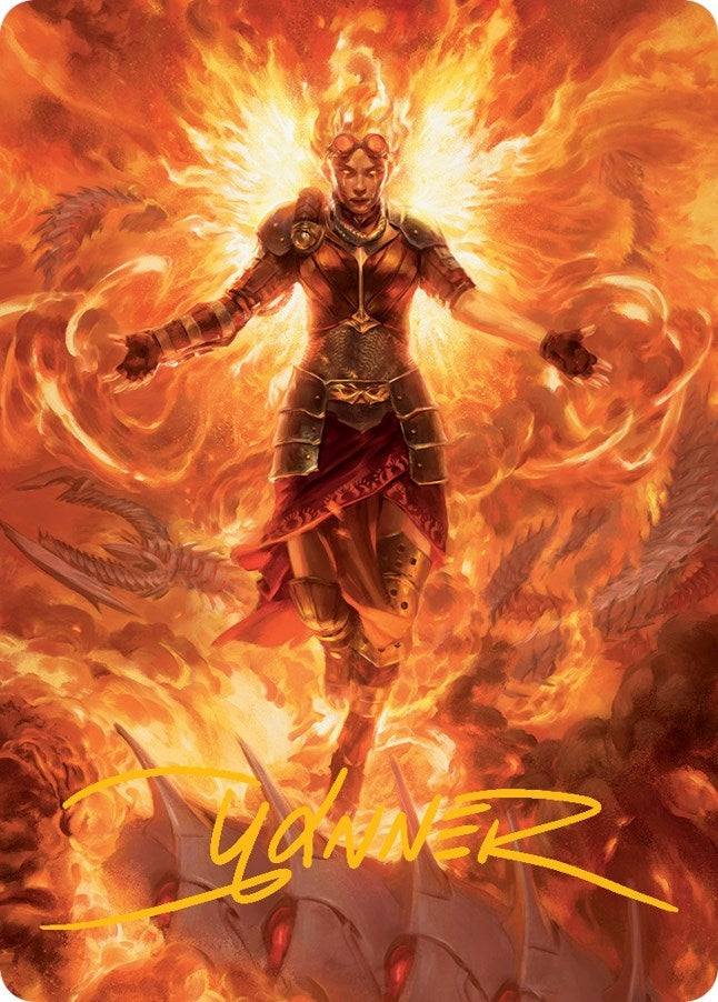 Chandra Hope’s Beacon Art Card (Gold-Stamped Signature) (30) [ASMOM] - MTG Single