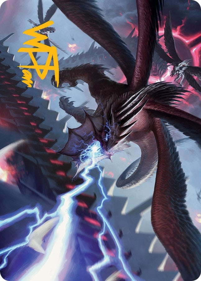 Defiant Thundermaw Art Card (Gold-Stamped Signature) (35) [ASMOM] - MTG Single