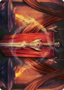 Ramosian Greatsword Art Card (37) [ASMOM] - MTG Single