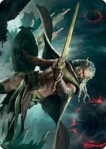 Serpent-Blade Assailant Art Card (40/81) (40) [ASMOM] - MTG Single