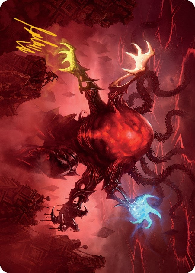 Omnath Locus of All Art Card (51/81) (Gold-Stamped Signature) (51) [ASMOM] - MTG Single