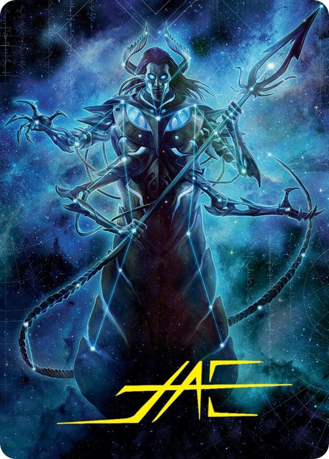 Heliod the Warped Eclipse Art Card (Gold-Stamped Signature) (60) [ASMOM] - MTG Single