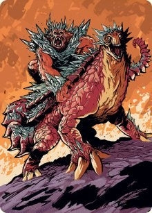 Kogla and Yidaro Art Card (61) [ASMOM] - MTG Single