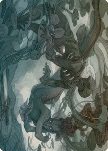 Emry Lurker of the Loch Art Card (69) [ASMOM] - MTG Single