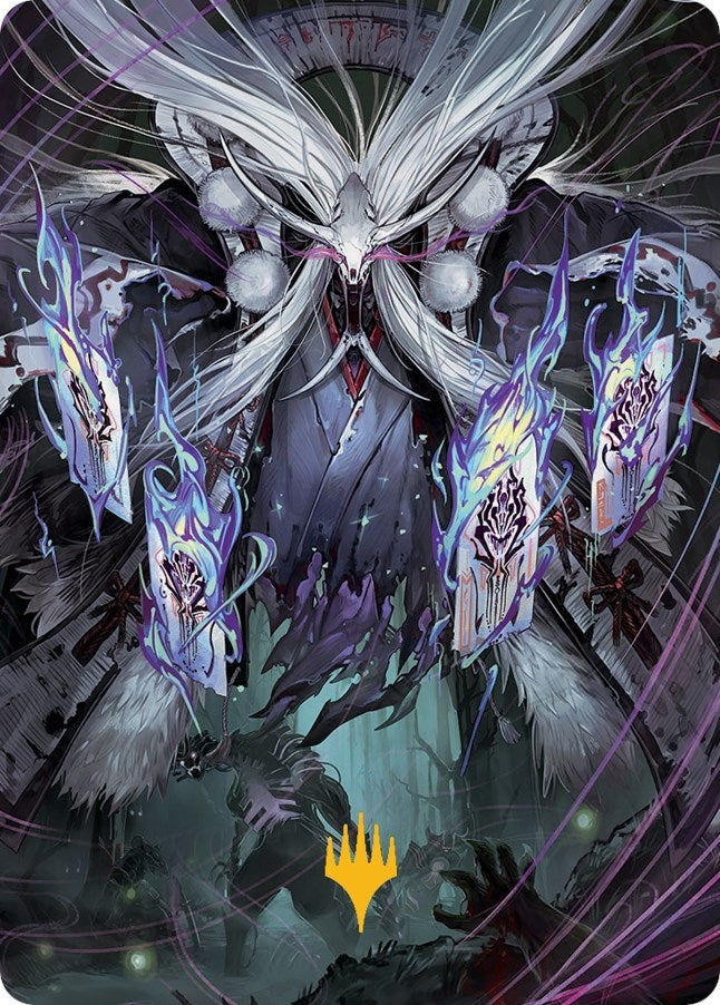 Horobi Death’s Wail Art Card (Gold-Stamped Signature) (70) [ASMOM] - MTG Single