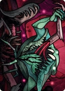 Yargle Glutton of Urborg Art Card (72) [ASMOM] - MTG Single