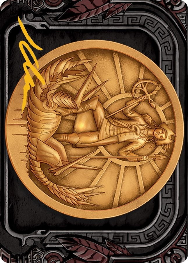 Captain Lannery Storm Art Card (Gold-Stamped Signature) (73) [ASMOM] - MTG Single