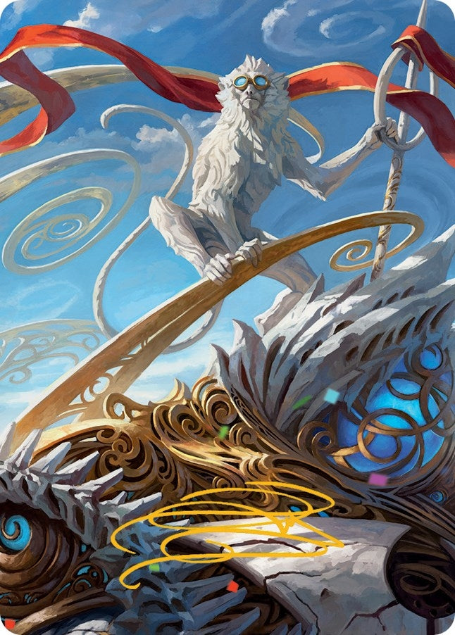 Ragavan Nimble Pilferer Art Card (Gold-Stamped Signature) (74) [ASMOM] - MTG Single
