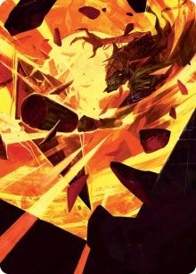 Zada Hedron Grinder Art Card (75) [ASMOM] - MTG Single