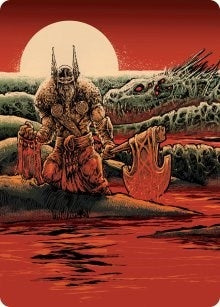 Fynn the Fangbearer Art Card (76) [ASMOM] - MTG Single