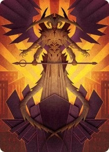 Atraxa Praetors’ Voice Art Card (77) [ASMOM] - MTG Single