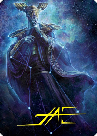 Atris Oracle of Half-Truths Art Card (Gold-Stamped Signature) (78) [ASMOM] - MTG Single