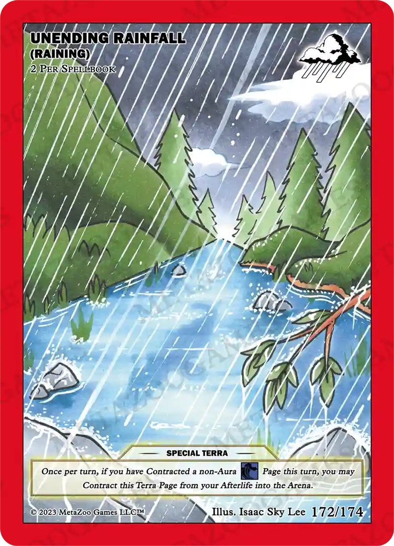 Unending Rainfall (Raining) (172) (NATFE) - MetaZoo Single