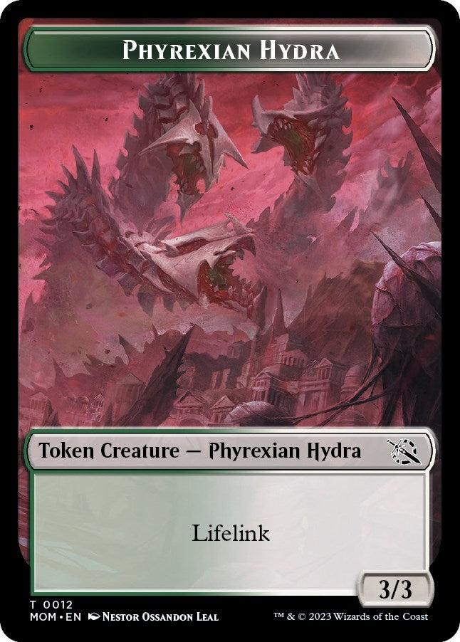 Phyrexian Hydra Token (0012) (0) [MOM] - MTG Single