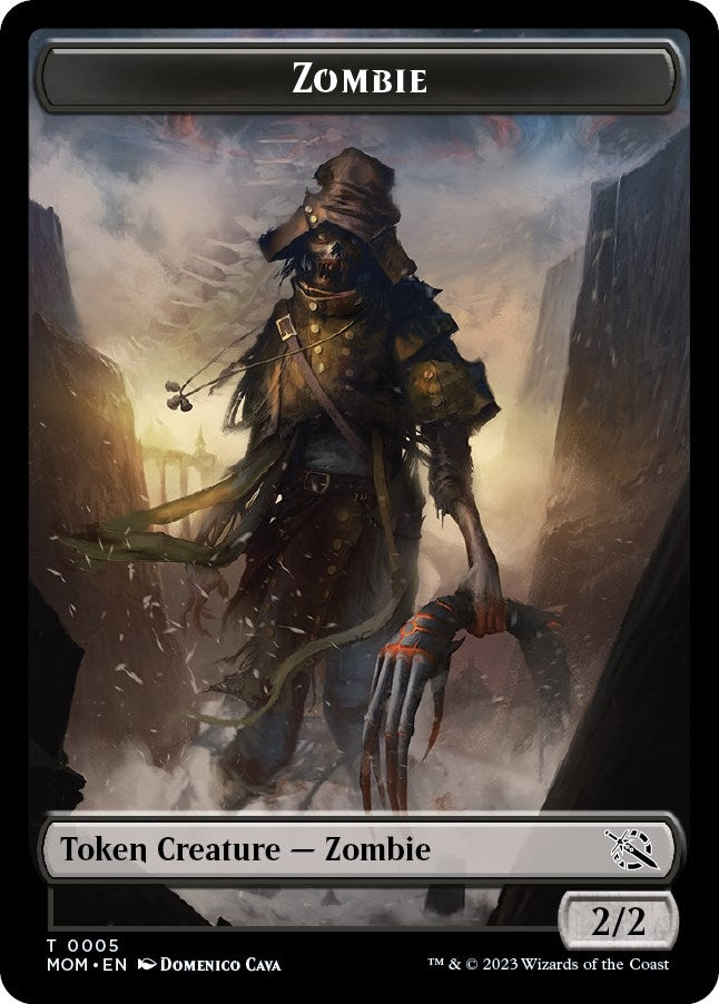 Zombie Token (0) [MOM] - MTG Single