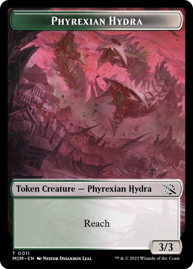 Phyrexian Hydra Token (0011) (0) [MOM] - MTG Single
