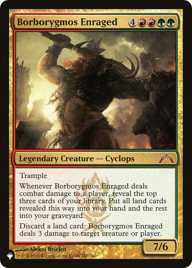 Borborygmos Enraged (147) [LIST] - MTG Single