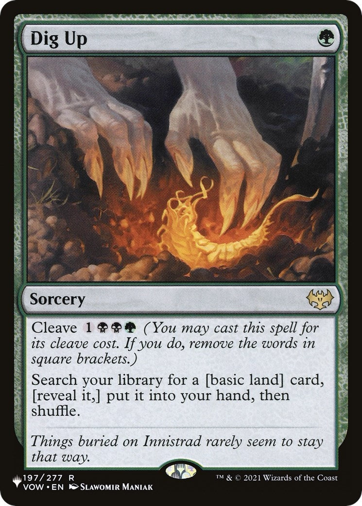 Dig Up (197) [LIST] - MTG Single