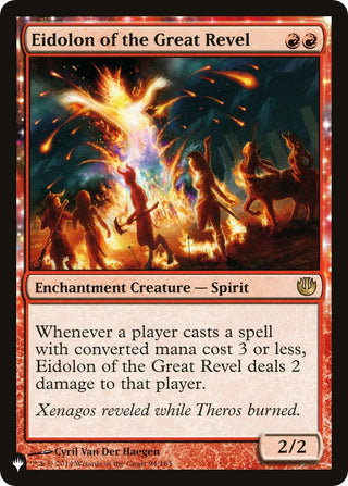 Eidolon of the Great Revel (94) [LIST] - MTG Single