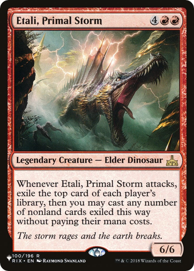Etali Primal Storm (100) [LIST] - MTG Single