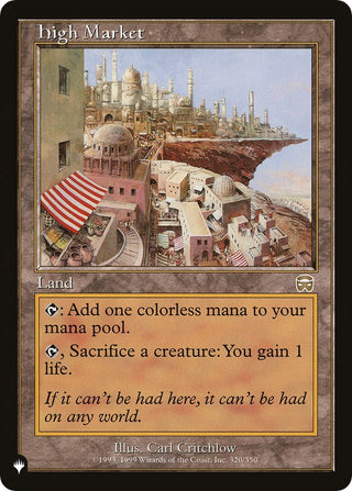 High Market (320) [LIST] - MTG Single