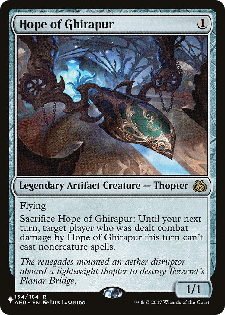 Hope of Ghirapur (154) [LIST] - MTG Single