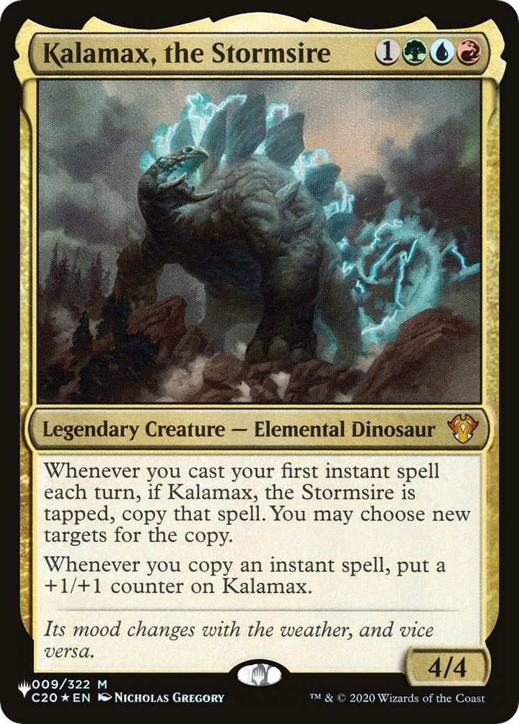Kalamax the Stormsire (9) [LIST] - MTG Single