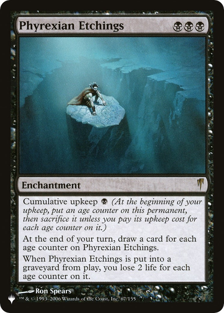 Phyrexian Etchings (67) [LIST] - MTG Single