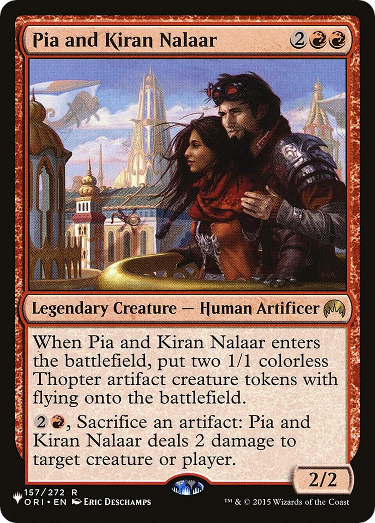 Pia and Kiran Nalaar (157) [LIST] - MTG Single