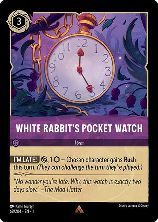 White Rabbit’s Pocket Watch (68) (1) - Disney Lorcana Single