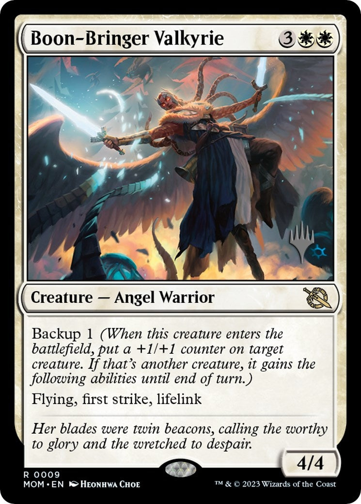Boon-Bringer Valkyrie (9) [PPMOM] - MTG Single