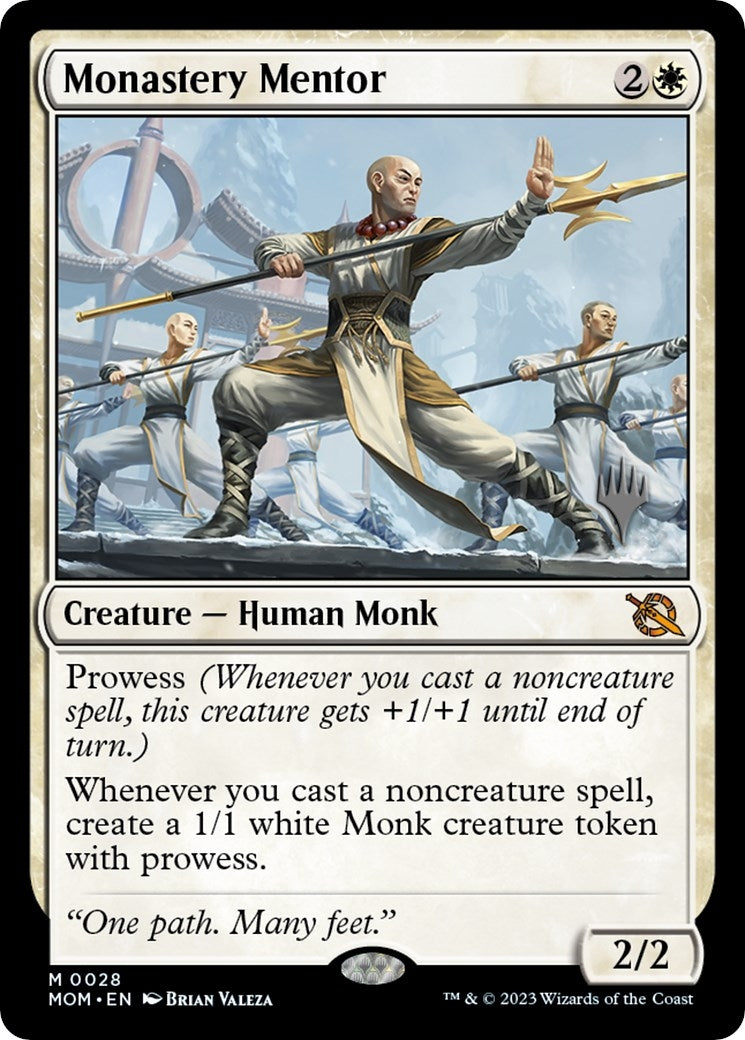 Monastery Mentor (28) [PPMOM] - MTG Single