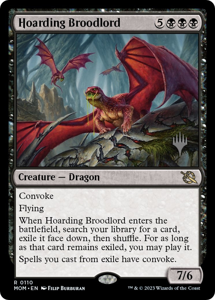 Hoarding Broodlord (110) [PPMOM] - MTG Single