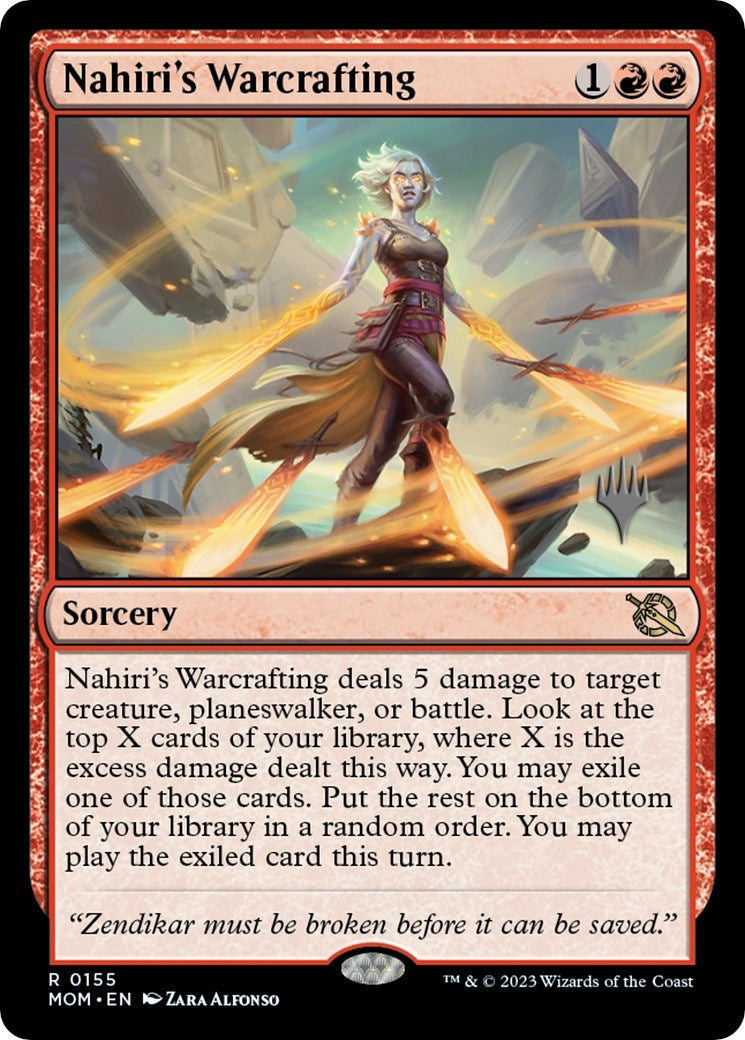 Nahiri’s Warcrafting (155) [PPMOM] - MTG Single