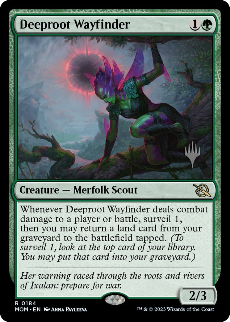 Deeproot Wayfinder (184) [PPMOM] - MTG Single