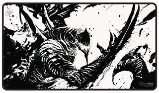 March of the Machine Urabrask Black Stitched Standard Gaming Playmat for Magic: The Gathering - Playmats Sealed