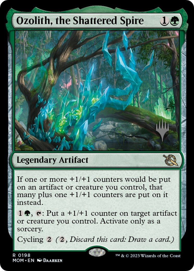 Ozolith the Shattered Spire (198) [PPMOM] - MTG Single