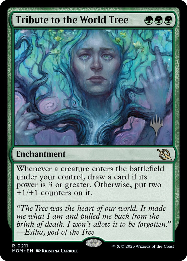 Tribute to the World Tree (211) [PPMOM] - MTG Single