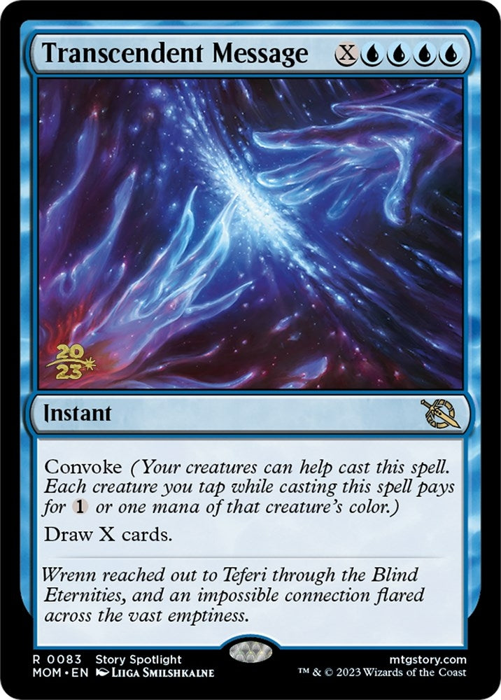 Transcendent Message (83) [PRE] - MTG Single
