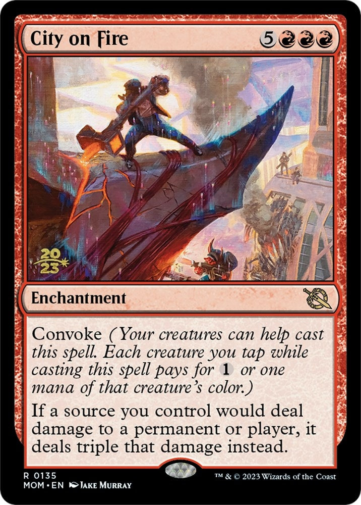 City on Fire (135) [PRE] - MTG Single