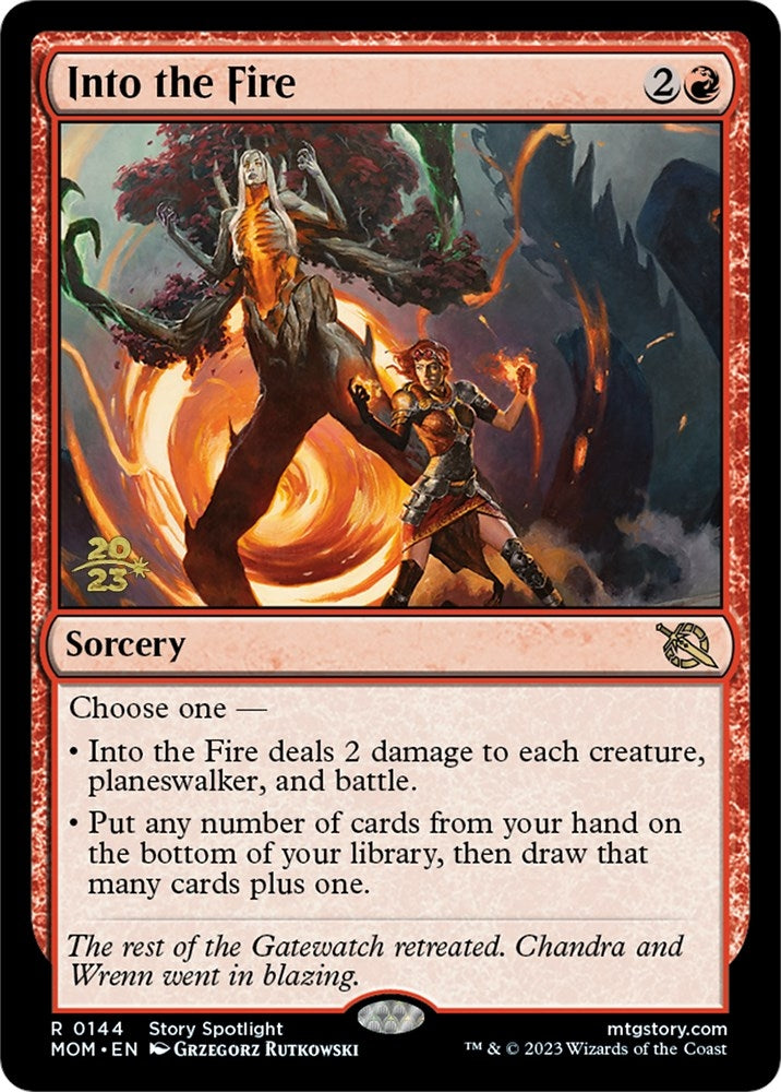 Into the Fire (144) [PRE] - MTG Single